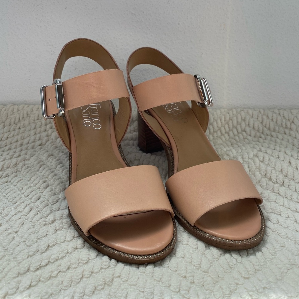 Franco Sarto Harlie low block heels sandals